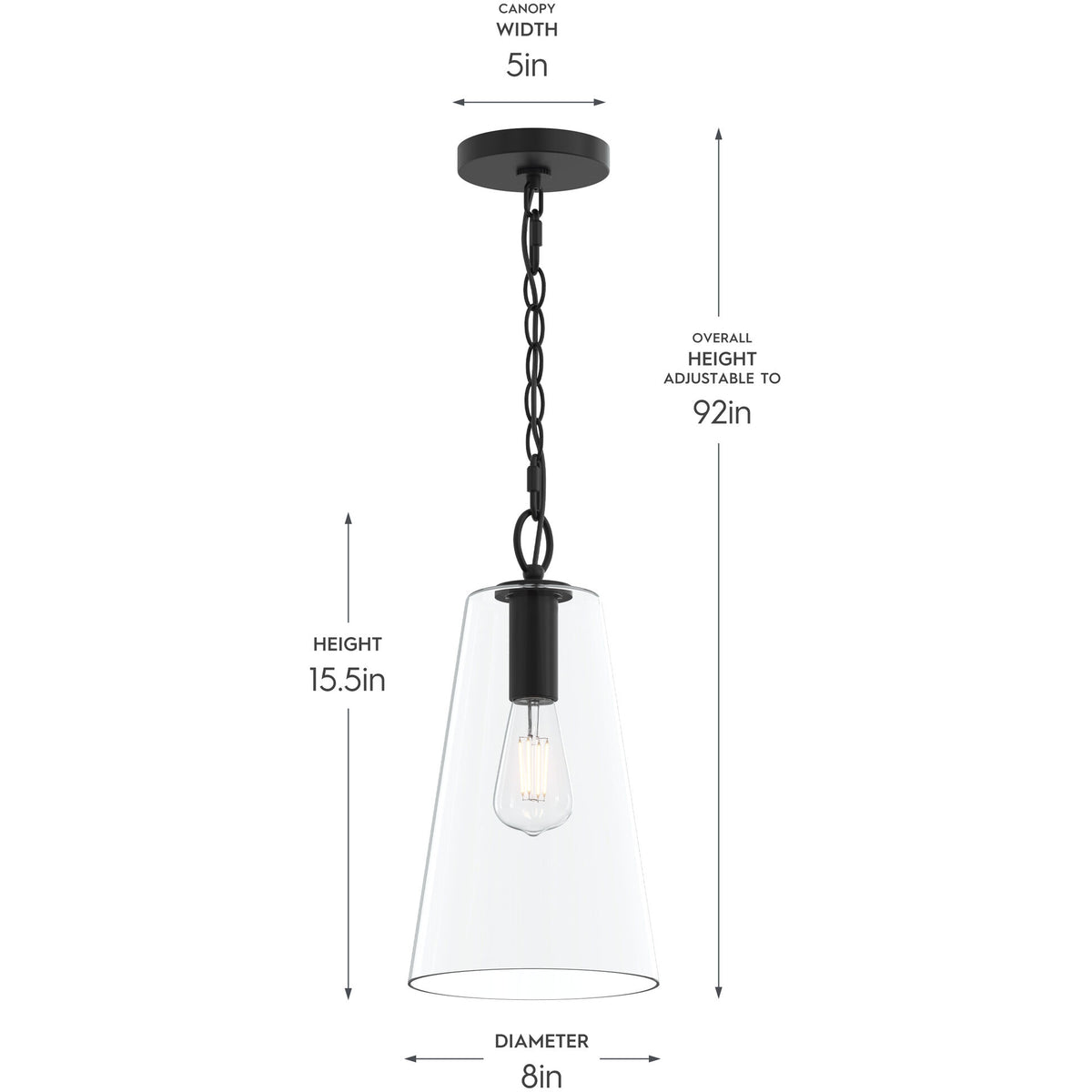 P500511-31m 1-L Pendant