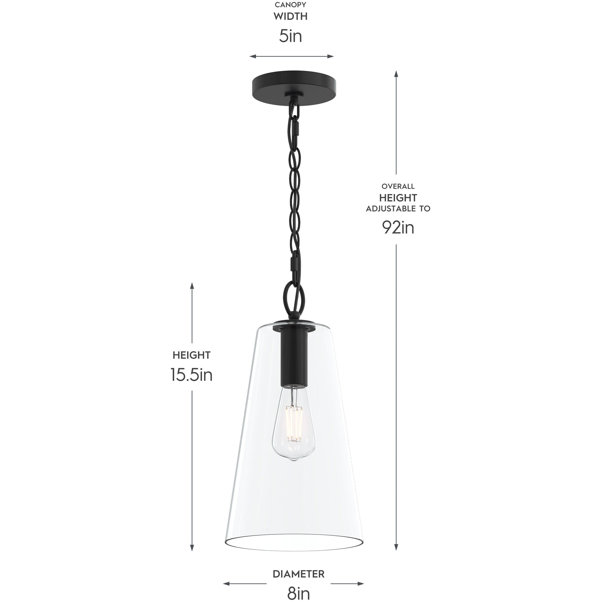 P500511-31m 1-L Pendant