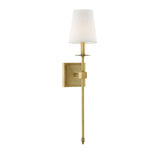 Transitional Wall Sconce from the Monroe Collection