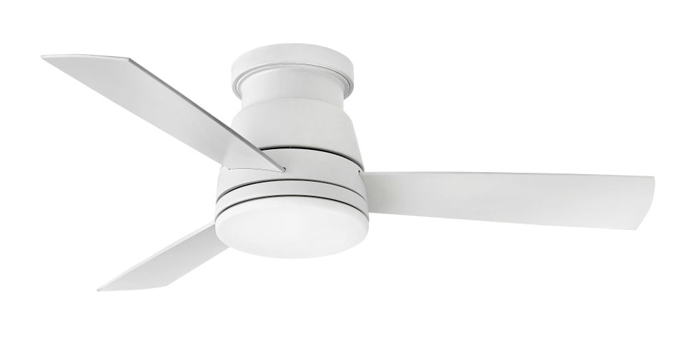 Transitional Exterior Fan from the Trey Collection