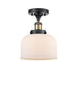 Contemporary Cage Semi-Flush Mount from the Bell Collection