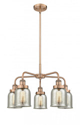 Transitional 5 Light Chandelier from the Cone Collection