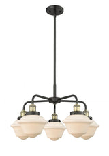 Transitional 5 Light Chandelier from the Cone Collection