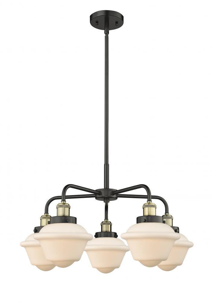 Transitional 5 Light Chandelier from the Cone Collection