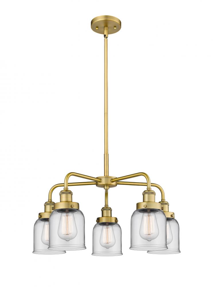 Transitional 5 Light Chandelier from the Cone Collection