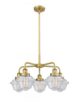 Transitional 5 Light Chandelier from the Cone Collection
