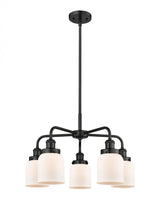 Transitional 5 Light Chandelier from the Cone Collection