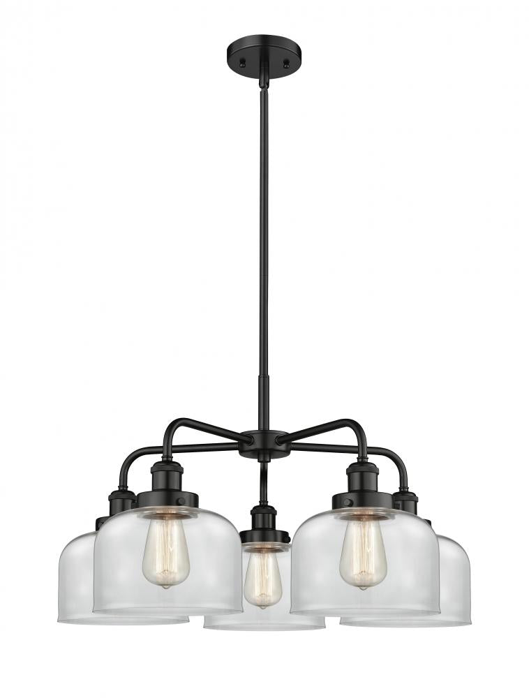 Transitional 5 Light Chandelier from the Cone Collection