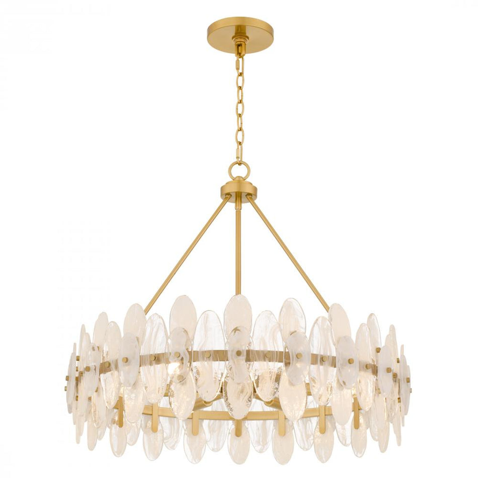 Modern Drum Shade Pendant from the Abigail Collection