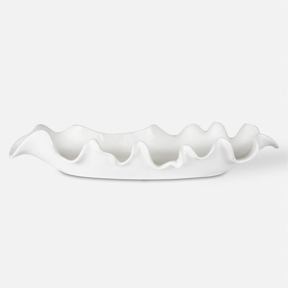 Transitional Tray from the Ruffled Collection
