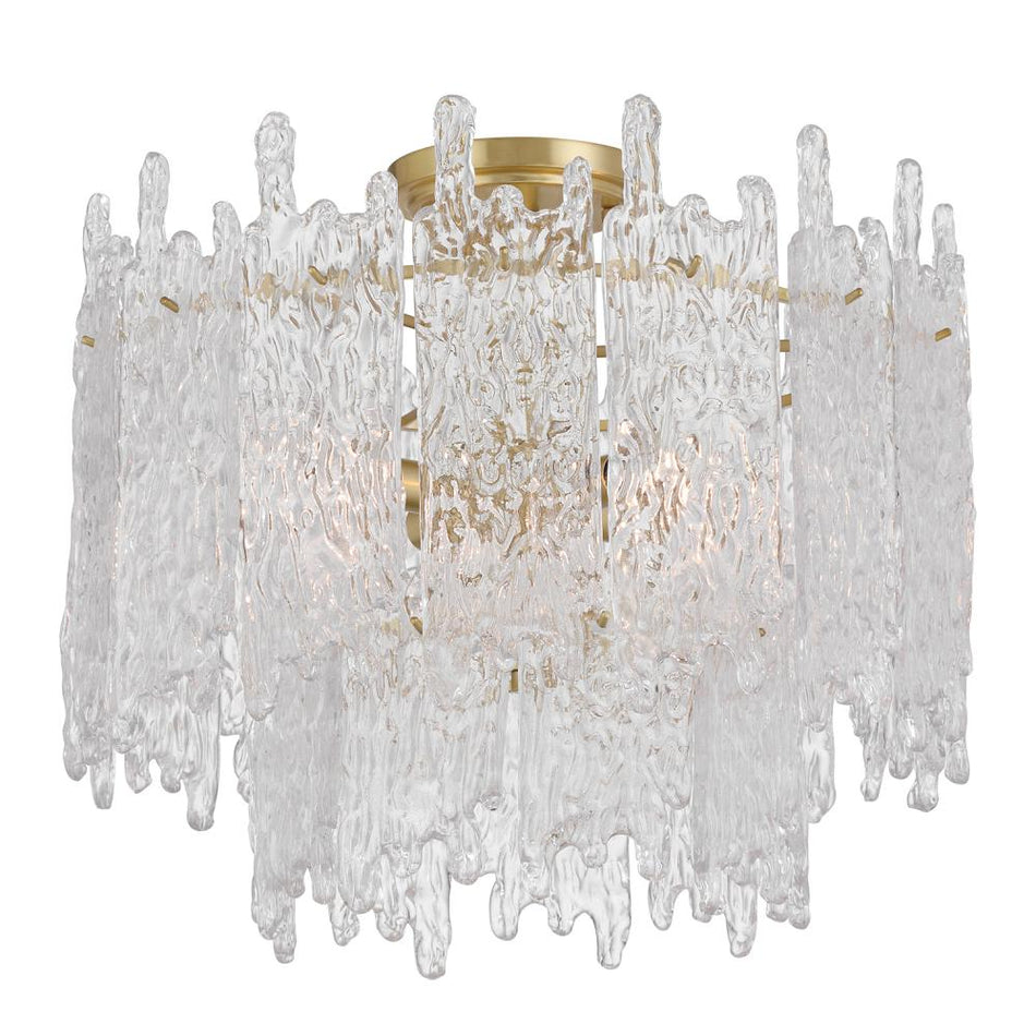 Mid-Century Modern Semi-Flush Mount from the Ackerly Collection