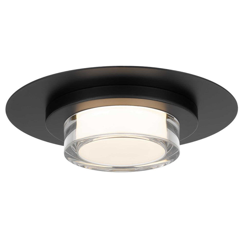 Contemporary Outdoor Flush Mount from the Plate Collection