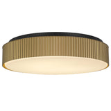 Contemporary Drum Shade Flush Mount from the Channel Collection