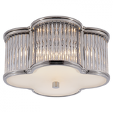 Traditional Cage Flush Mount from the Basil Collection
