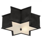 Modern Cage Flush Mount from the Sophia Collection