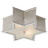 Modern Cage Flush Mount from the Sophia Collection