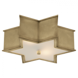 Modern Cage Flush Mount from the Sophia Collection