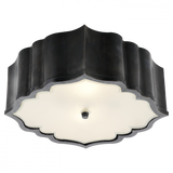 Traditional Drum Shade Flush Mount from the Balthazar Collection