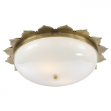 Traditional Bowl Flush Mount from the Rachel Collection