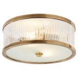 Traditional Drum Shade Flush Mount from the Randolph Collection