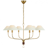 Casual 6 Light Chandelier from the Griffin Collection