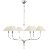 Casual 6 Light Chandelier from the Griffin Collection
