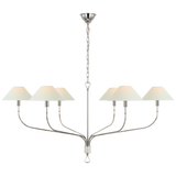 Casual 6 Light Chandelier from the Griffin Collection