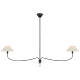 Casual 2 Light Chandelier from the Griffin Collection