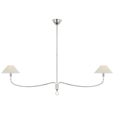 Casual 2 Light Chandelier from the Griffin Collection