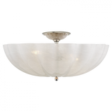 Modern Bowl Semi-Flush Mount from the Rosehill Collection