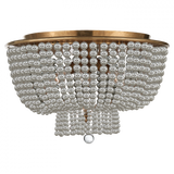 Traditional Bowl Flush Mount from the Jacqueline Collection