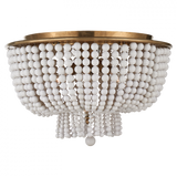 Traditional Bowl Flush Mount from the Jacqueline Collection