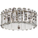 Modern Drum Shade Flush Mount from the bonnington Collection