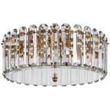 Modern Drum Shade Flush Mount from the bonnington Collection