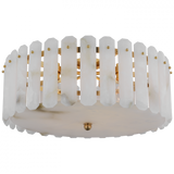 Modern Drum Shade Flush Mount from the bonnington Collection