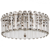 Modern Drum Shade Flush Mount from the bonnington Collection