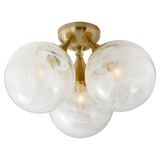 Modern Flush Mount from the Cristol Collection