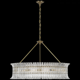 Modern 12 Light Chandelier from the Rhine Collection