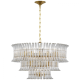 Modern 33 Light Chandelier from the Rhine Collection