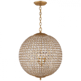 Traditional 4 Light Chandelier from the Renwick Collection