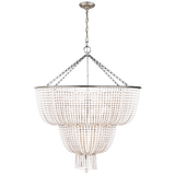 Traditional 12 Light Chandelier from the Jacqueline Collection