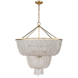 Traditional 12 Light Chandelier from the Jacqueline Collection
