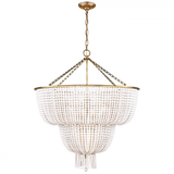 Traditional 12 Light Chandelier from the Jacqueline Collection