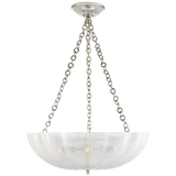 Modern 4 Light Chandelier from the Rosehill Collection