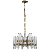 Modern 12 Light Chandelier from the bonnington Collection
