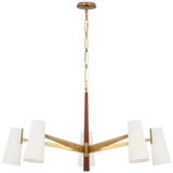 Modern 5 Light Chandelier from the Olina Collection