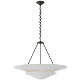 Modern 6 Light Chandelier from the Mollino Collection