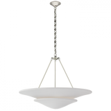 Modern 6 Light Chandelier from the Mollino Collection