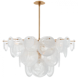 Casual 9 Light Chandelier from the Loire Collection