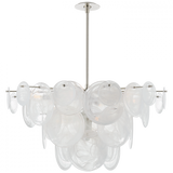 Casual 9 Light Chandelier from the Loire Collection